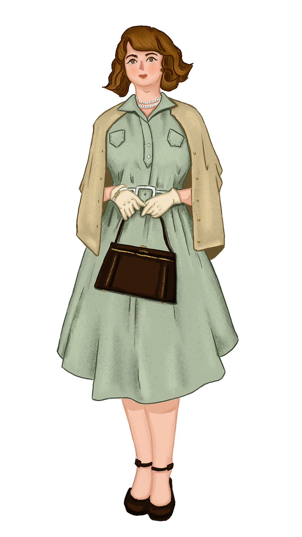 很想试着画一画 正好看到站酷也有大神画了美剧人物 第一次画全身像