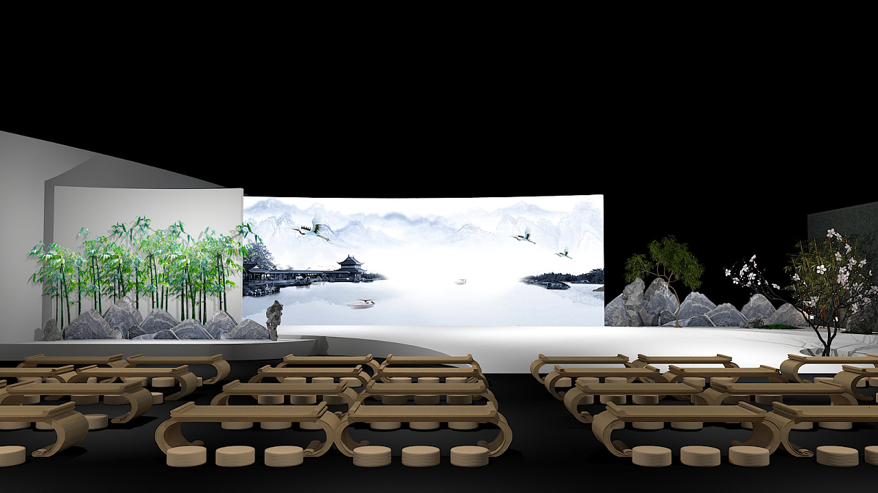 中式生活文化节|空间|舞台美术|今将图南1 - 原创作品 - 站酷 (zcool)