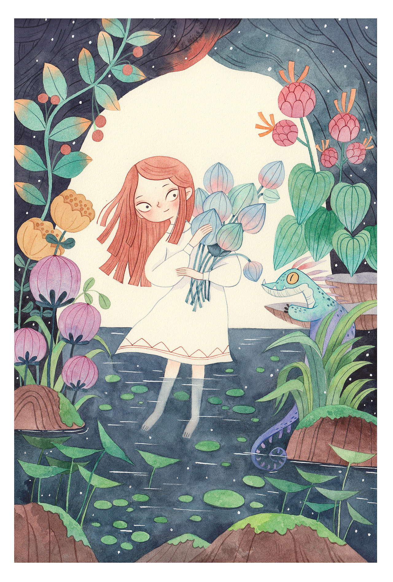 水彩儿童插画合集三