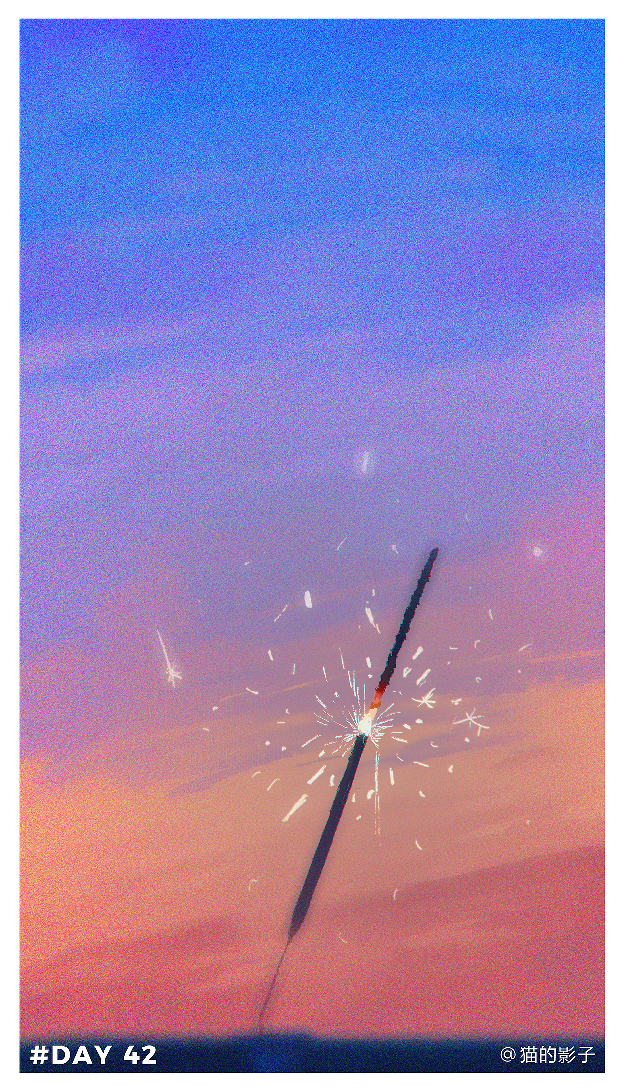 60天色彩速写打卡~（图ZMjc5MzYzNTEy） - 创作习作 - 站酷设计师猫的影子神经病原创素材 - 站酷ZCOOL