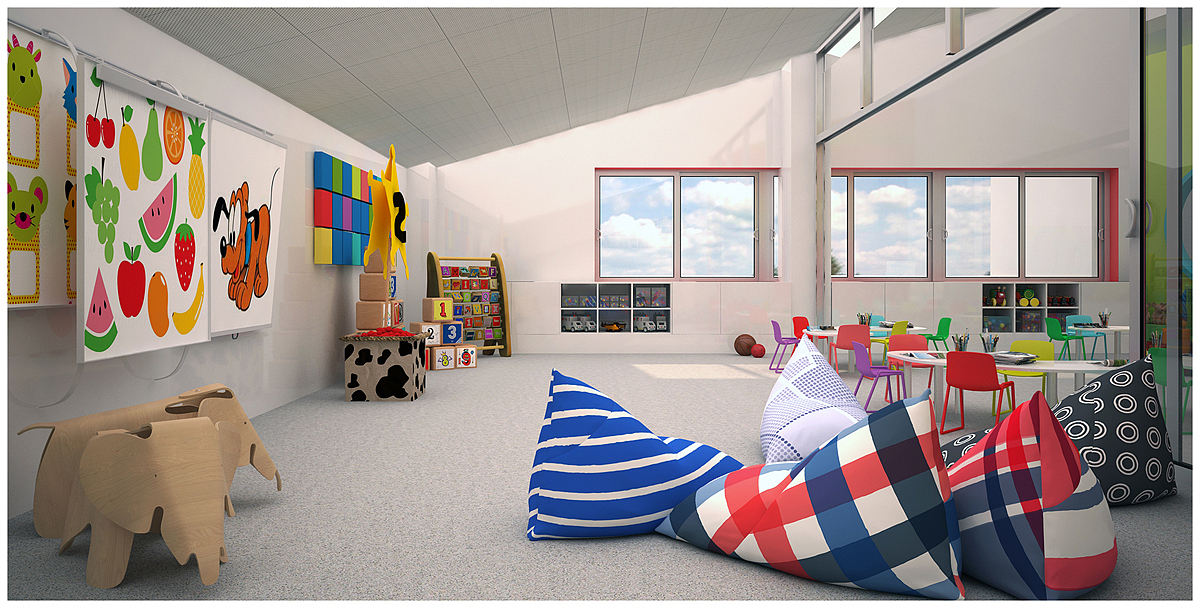 郑州早教中心装修公司祝贺新爱早教中心施工签约天恒装饰|聂经理