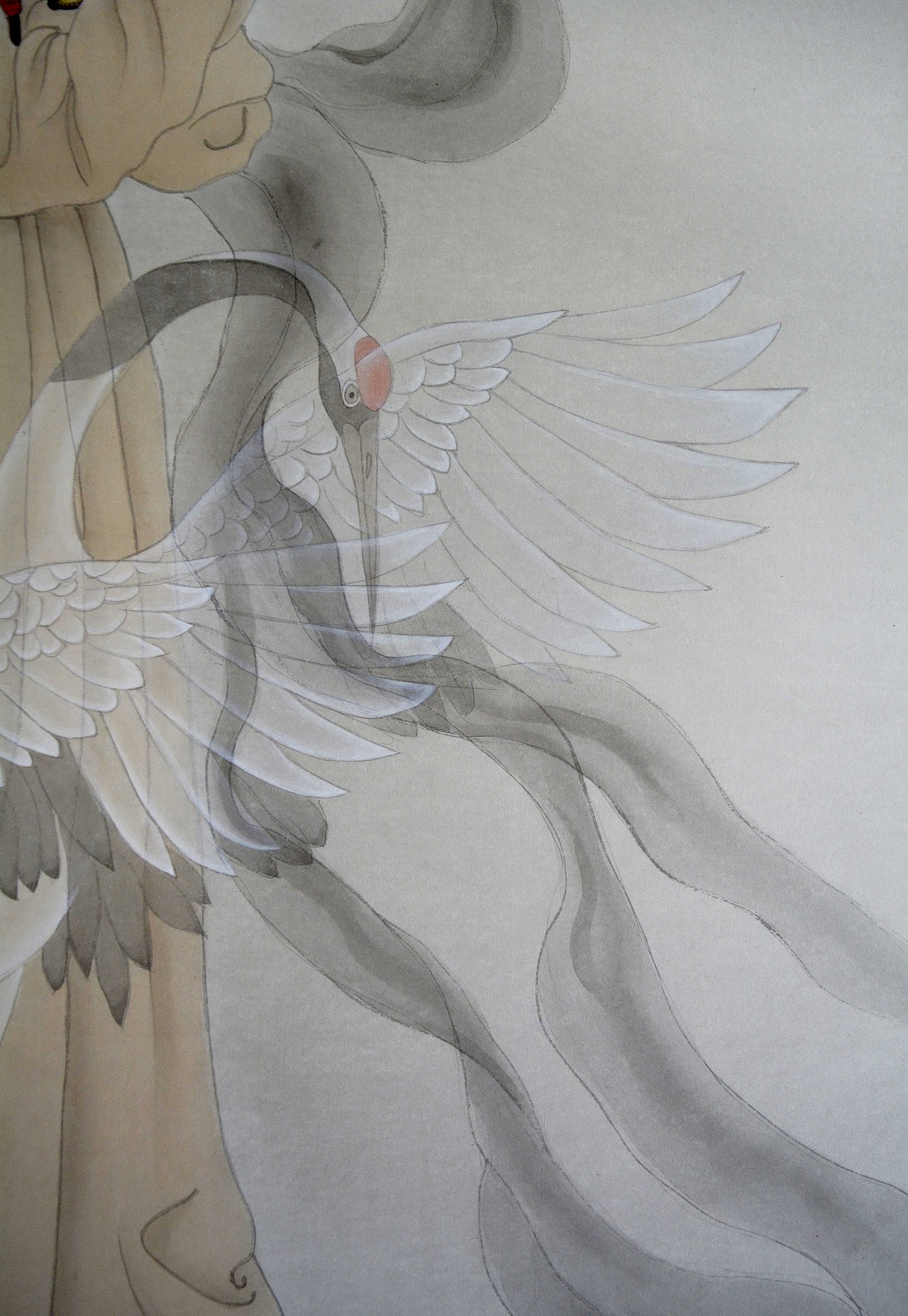 鹤舞（图ZODExNjQzMzY=） - 绘画 - 站酷设计师ruby可可原创素材 - 站酷ZCOOL