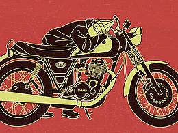 Life is easy when you ride a motorcycle.