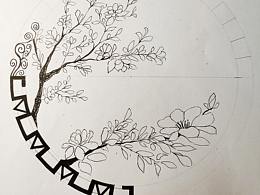 手绘线条针管笔类