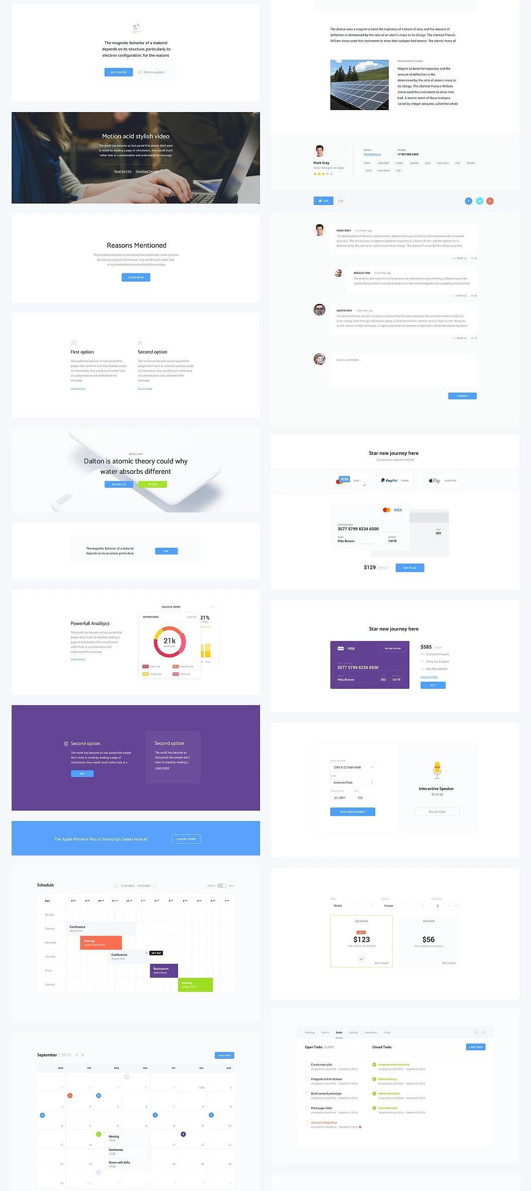分享一套用于Web服务的高质量UI / UX KIT（图ZOTk2NDA2NDQ=） - 其他UI - 站酷设计师mockup1原创素材 - 站酷ZCOOL