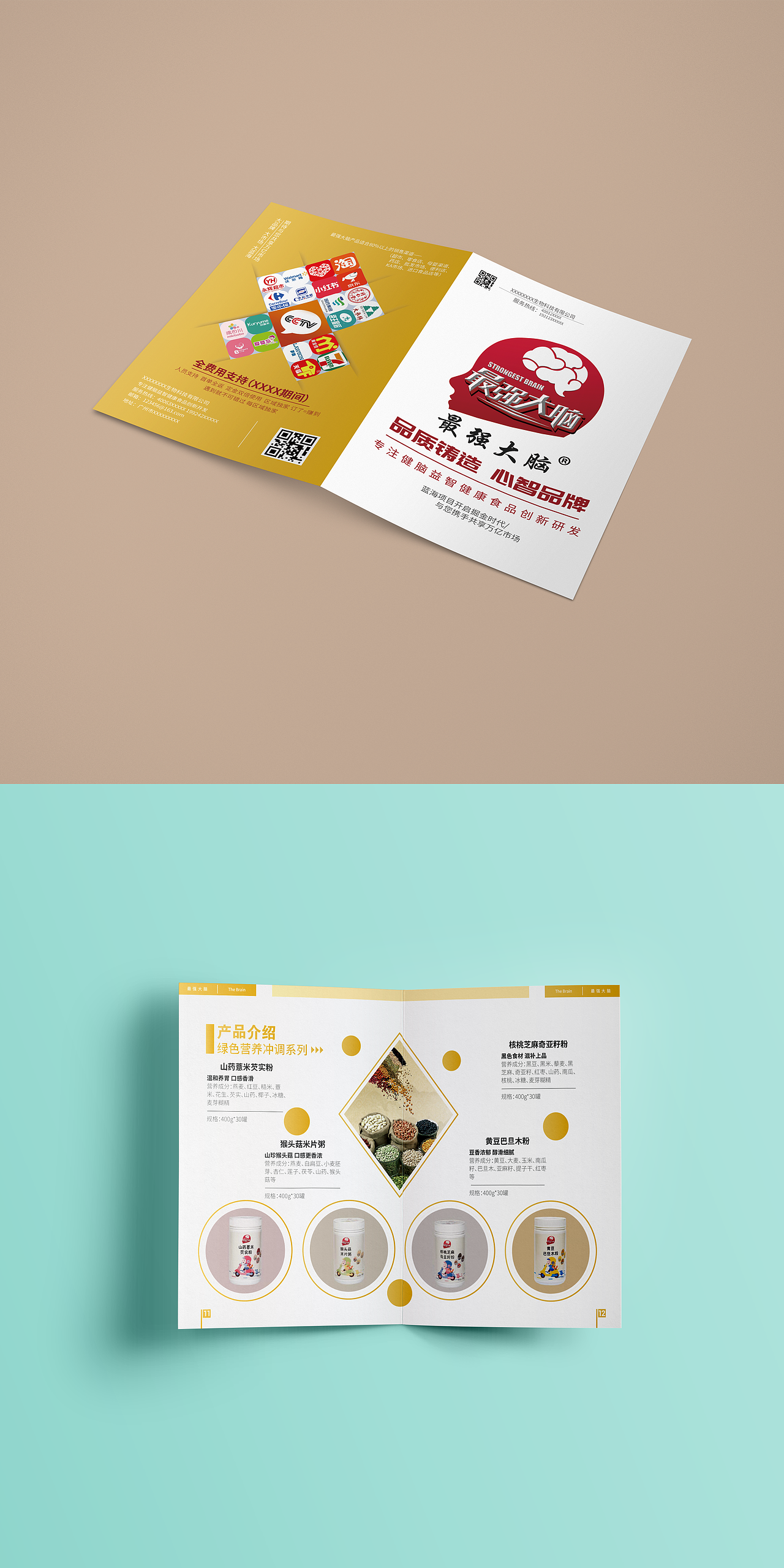 宣传单和企业画册（图ZMjAyNDYyOTYw） - 宣传物料 - 站酷设计师神月天心原创素材 - 站酷ZCOOL