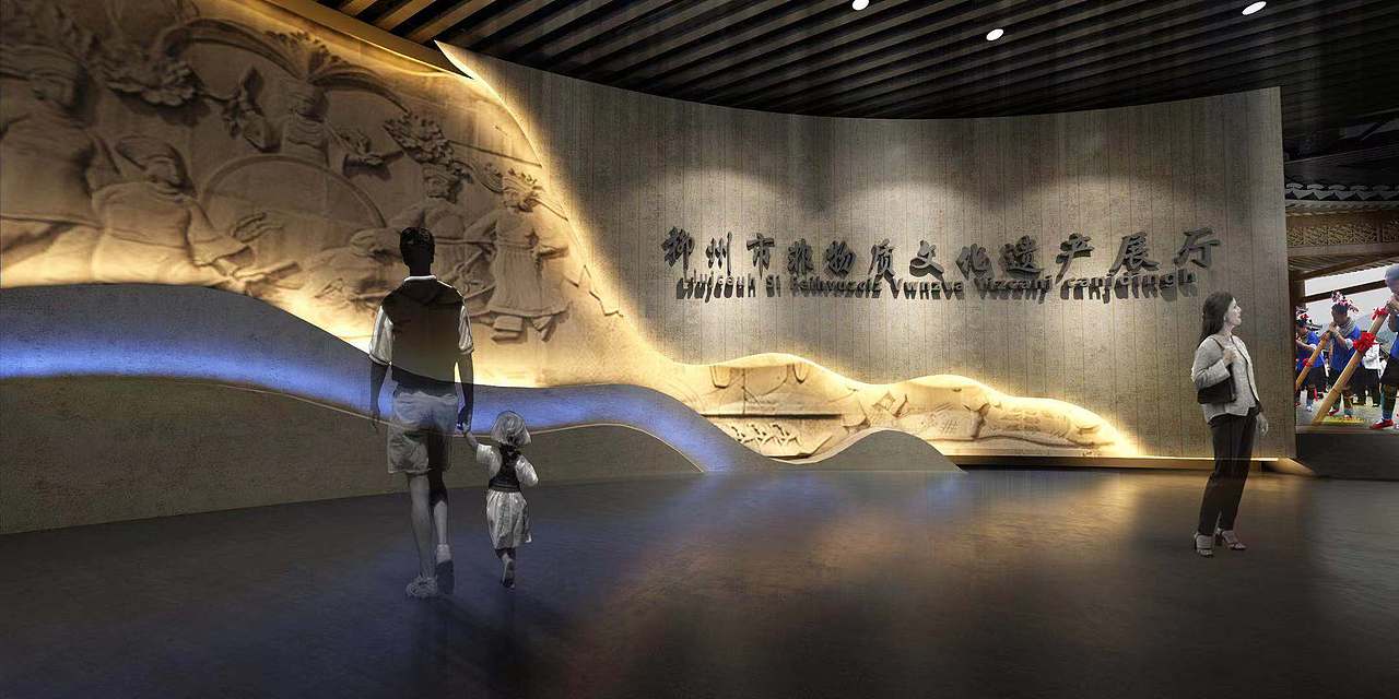 非遗馆——2019（图ZMTkwNzc5NzQ4） - 展陈设计 - 站酷设计师是锦鲤原创素材 - 站酷ZCOOL