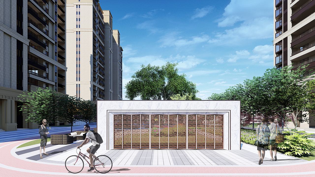 居住小区（图ZMjIwMjg3MTUy） - 建筑设计 - 站酷设计师Waday原创素材 - 站酷ZCOOL