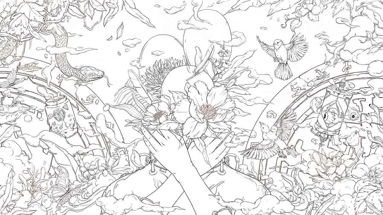 「Z一刻」 信仰与渴望（图ZMjYzODc0Mjg4） - 新锐潮流插画 - 站酷设计师油条BIBI原创素材 - 站酷ZCOOL