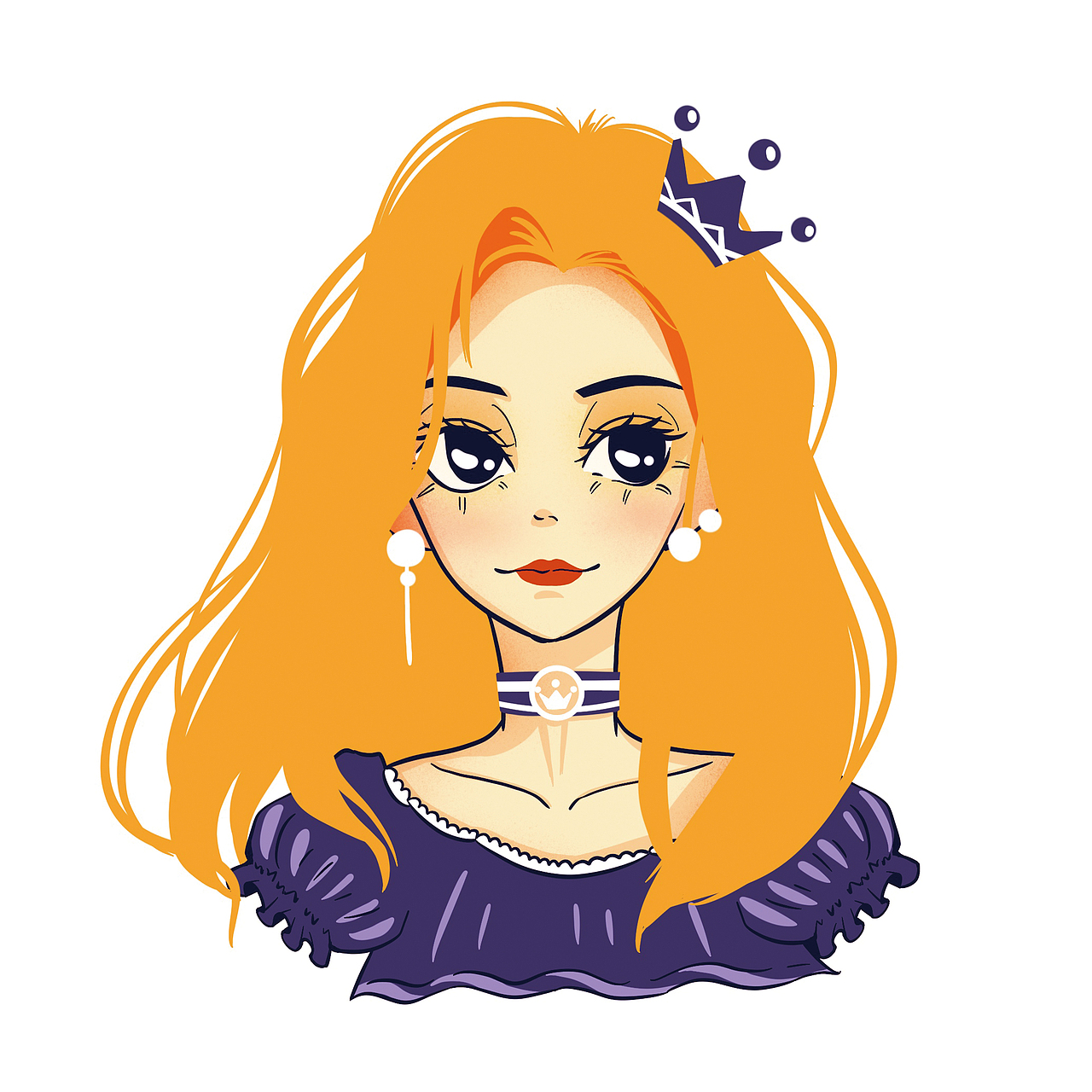 欧美风格人物设计插画