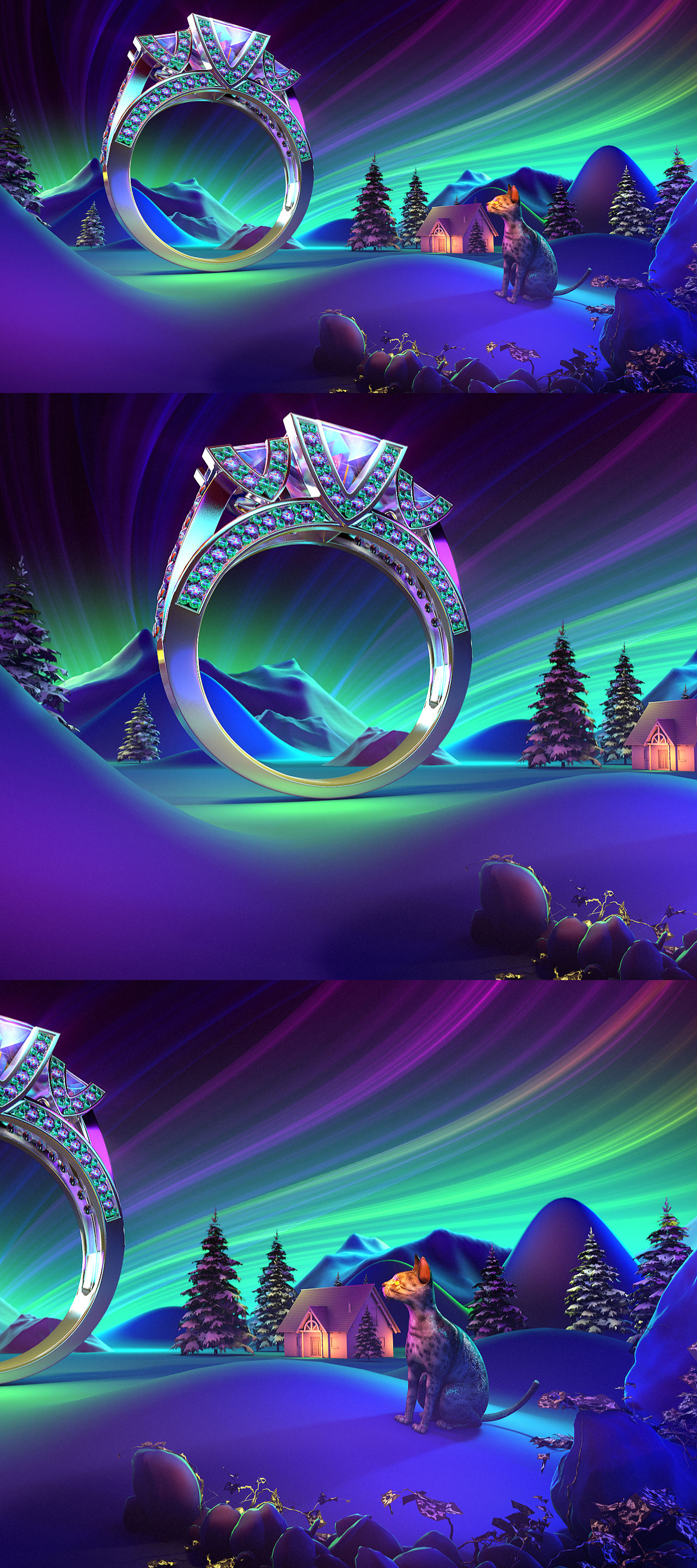 C4D自制壁纸16（图ZNjA4MDM3MzI=） - 场景 - 站酷设计师ShadowPicture原创素材 - 站酷ZCOOL