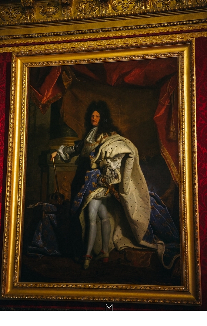 对,源于一位国王,源于一位,霸气十足却稍有一点矮的,路易十四~这幅画