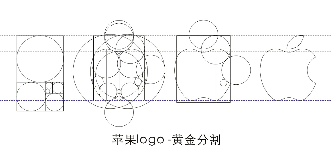 苹果logo - 黄金分割（图ZMjQ5NzgzNzY=） - Logo - 站酷设计师k先生设计原创素材 - 站酷ZCOOL