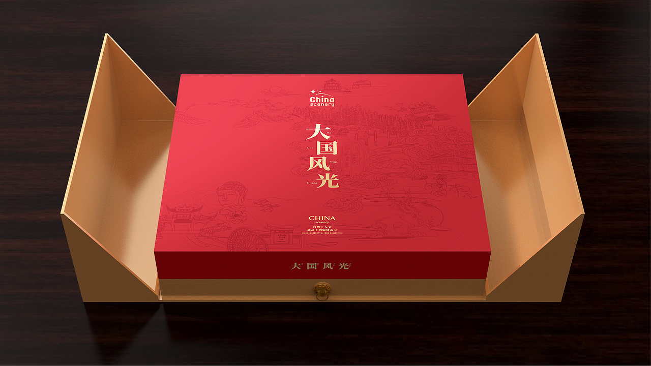 《大国风光》（图ZMjQyMjU4Nzcy） - 包装 - 站酷设计师我的跳跳呀原创素材 - 站酷ZCOOL