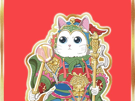 门神猫