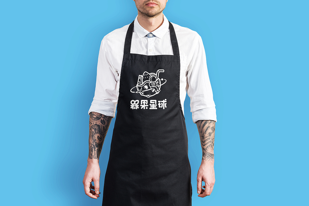 “槑果星球”果茶品牌形象