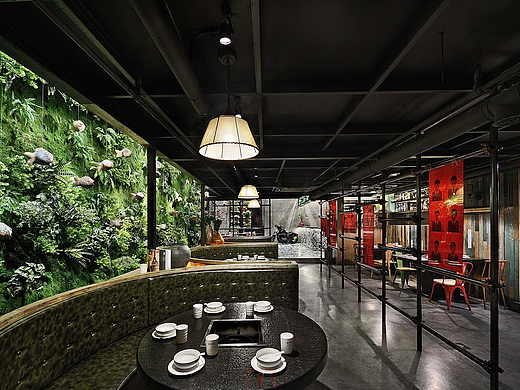 宜宾高端餐饮餐厅设计|餐馆设计|宴会厅设计（个人主页-ZMjQwNTc3MzI=） - 家装设计 - 站酷设计师传播美原创素材 - 站酷ZCOOL