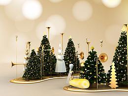 圣诞装置 春节变装