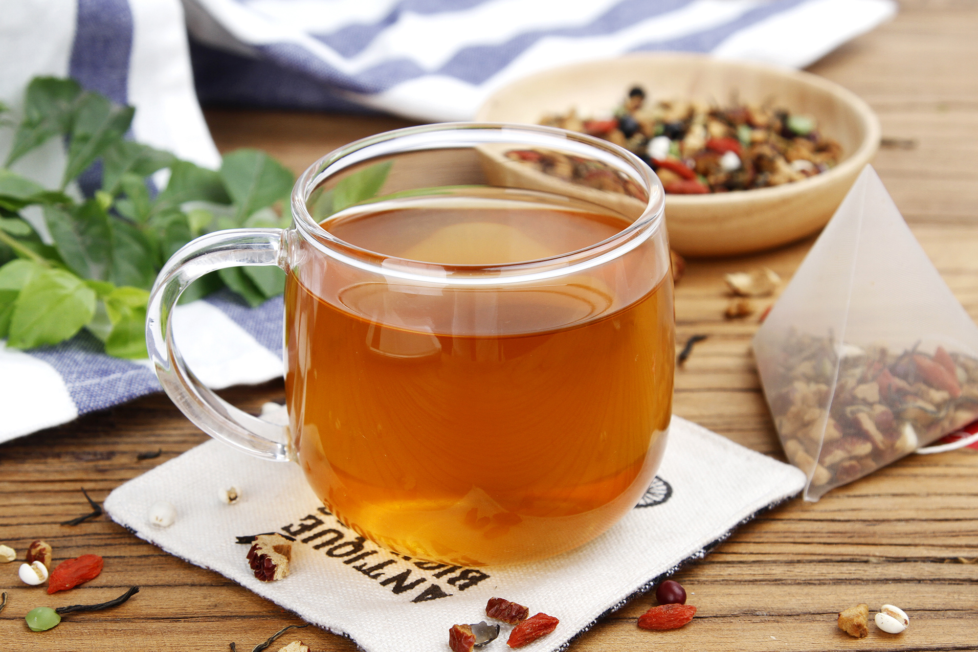 六种好茶拍摄(三角袋泡五谷茶系列)