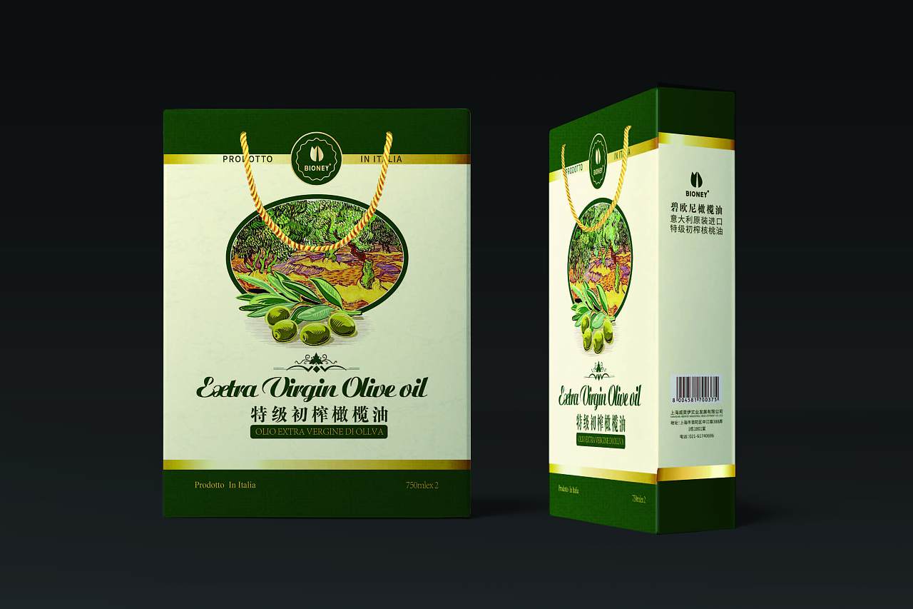 巨灵设计:橄榄油包装设计