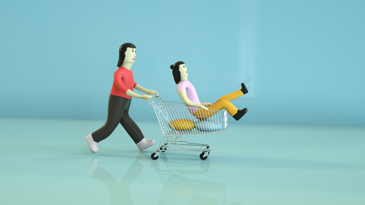 c4d插画人物建模