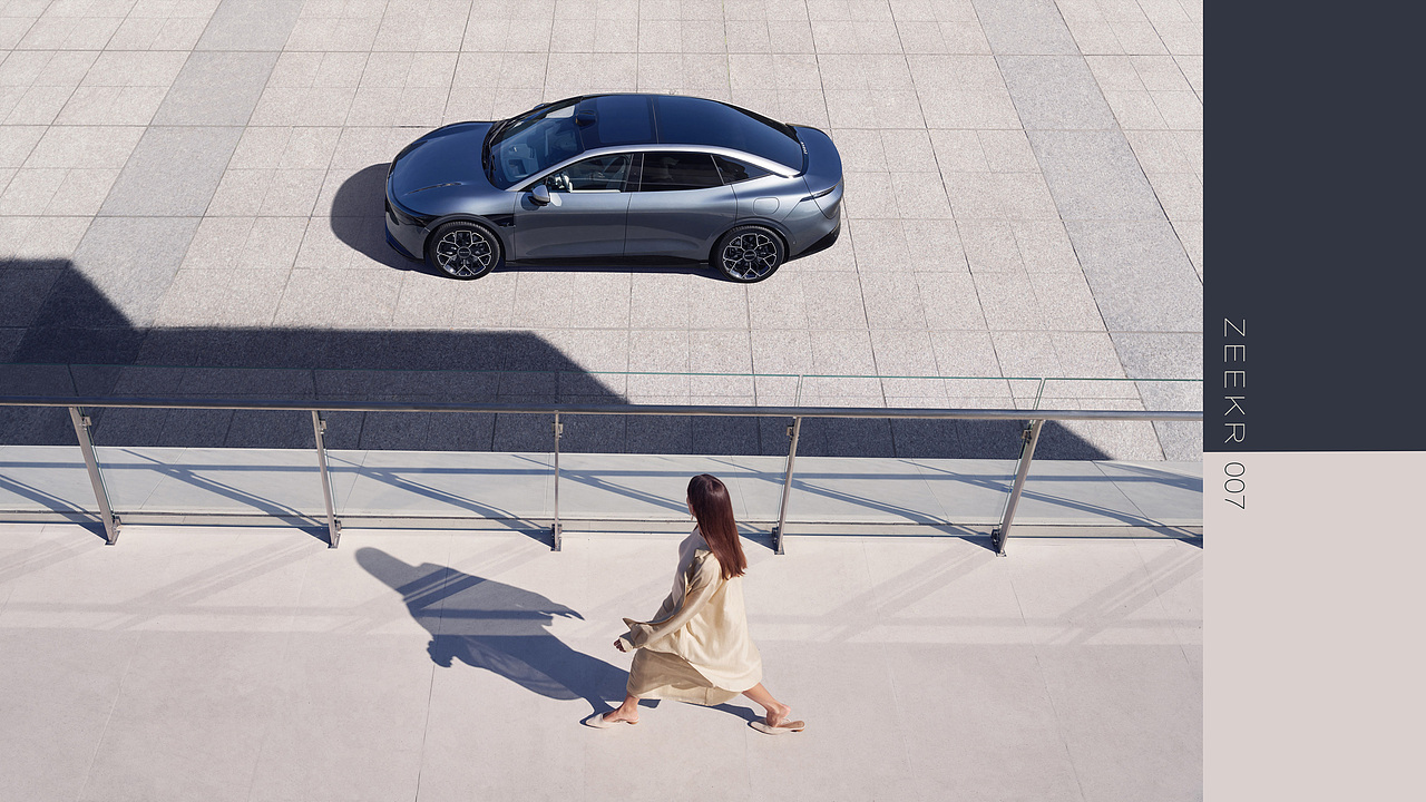 汽车摄影/修图--极氪007（图ZMzY1MjMyOTY4） - 产品摄影 - 站酷设计师杨卓z原创素材 - 站酷ZCOOL