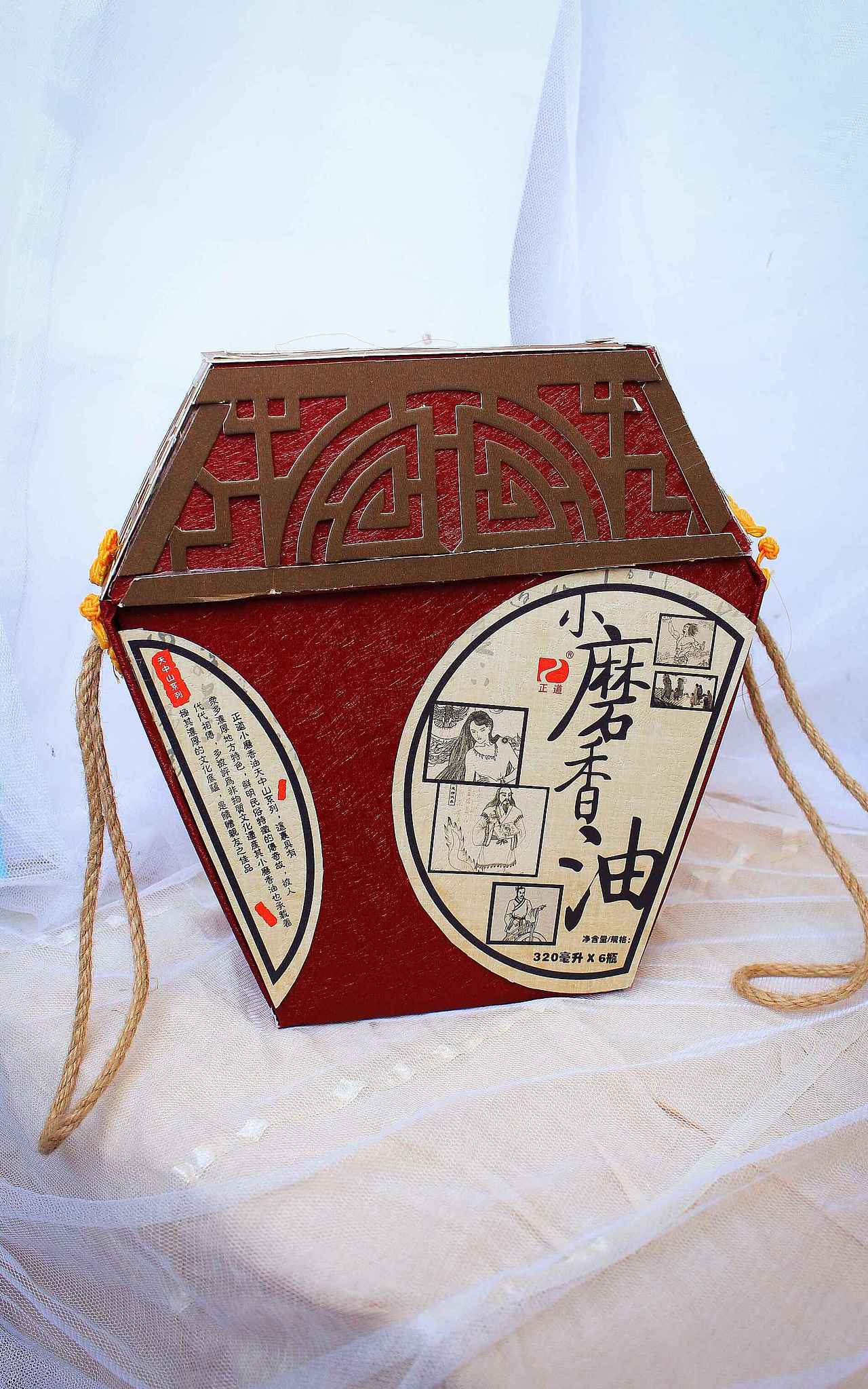正道小磨香油改良包装设计