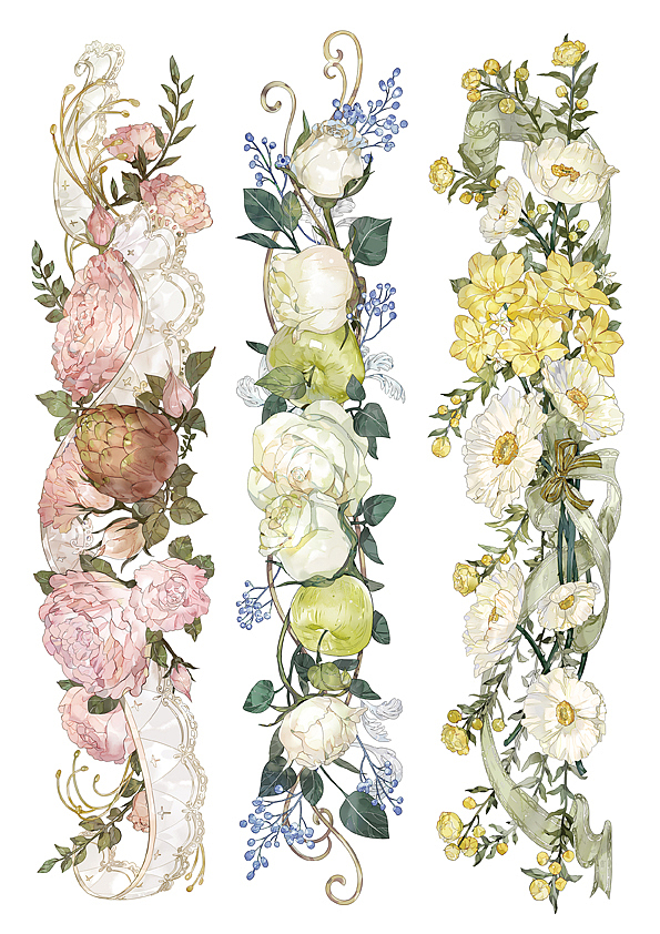 文创拉条花胶带---已授权