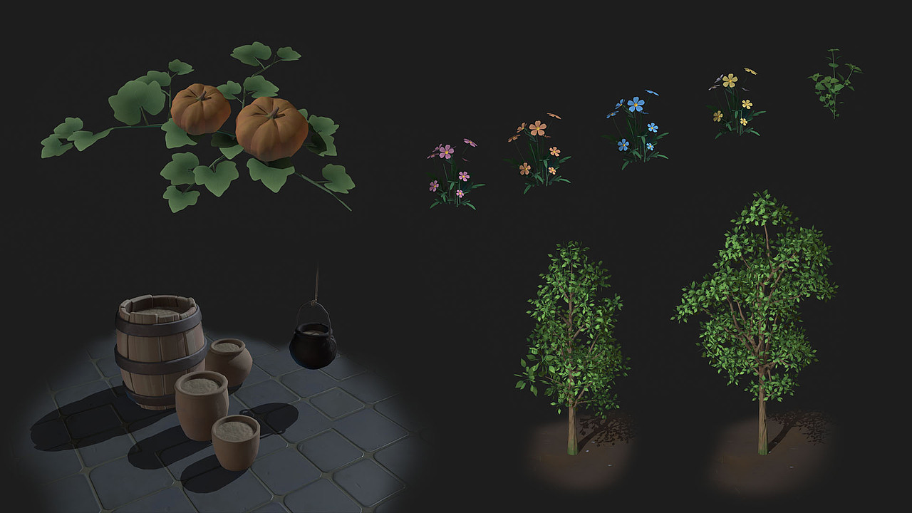 风格化建筑（图ZMjU3NzE4ODY4） - 场景 - 站酷设计师yua_da原创素材 - 站酷ZCOOL