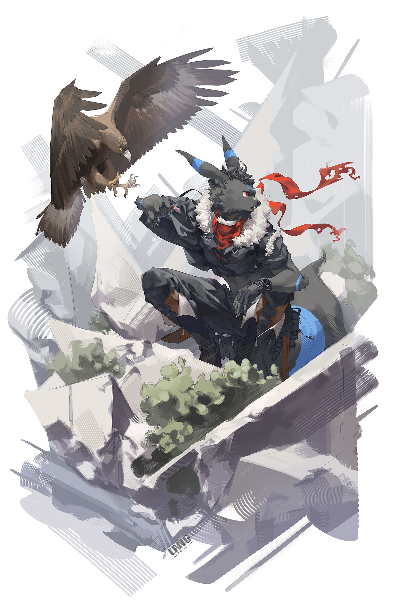 屯的一些委托作品（图ZMzgyOTgxMTEy） - 商业插画 - 站酷设计师DaLang213原创素材 - 站酷ZCOOL