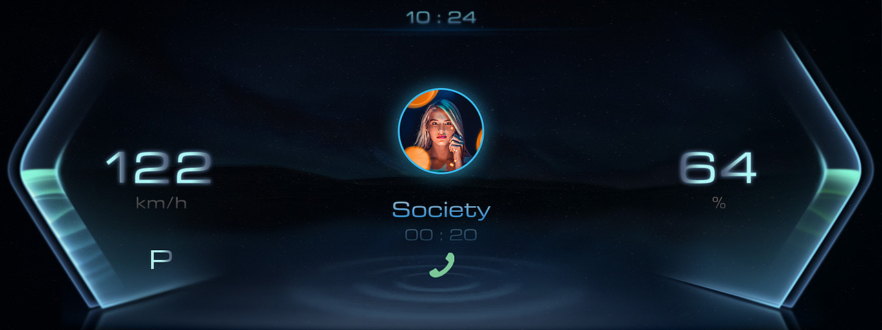 STEREOSCOPY 裸眼3D仪表设计（图ZMjAzMTMyNDU2） - 软件界面 - 站酷设计师Jocelyn_lee原创素材 - 站酷ZCOOL