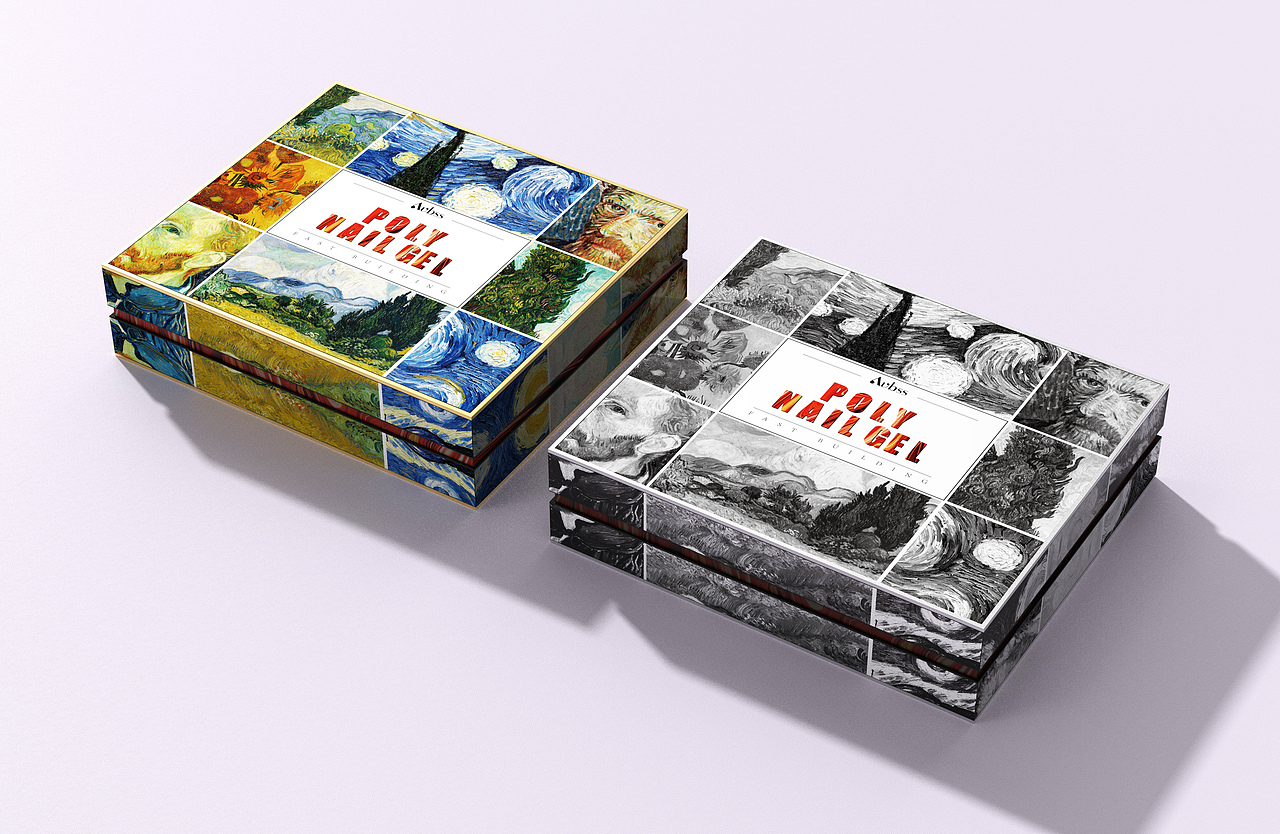 美甲类品牌包装