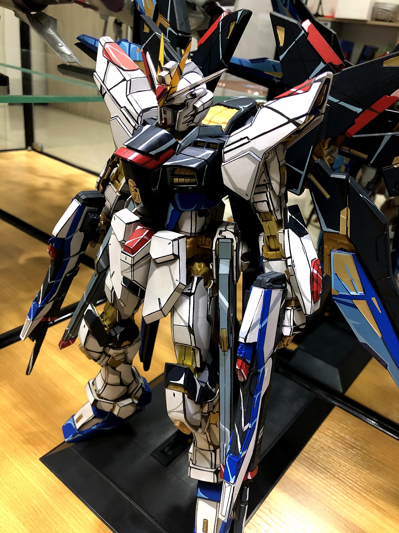 高达二次元涂装 强袭自由 zgmf-x20a pg