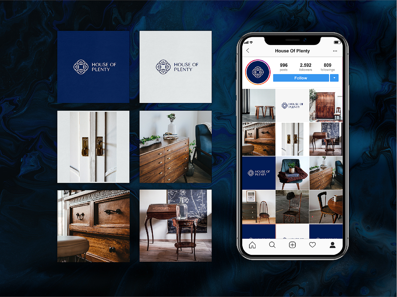 HOUSE OF PLENTY BRAND IDENTITY