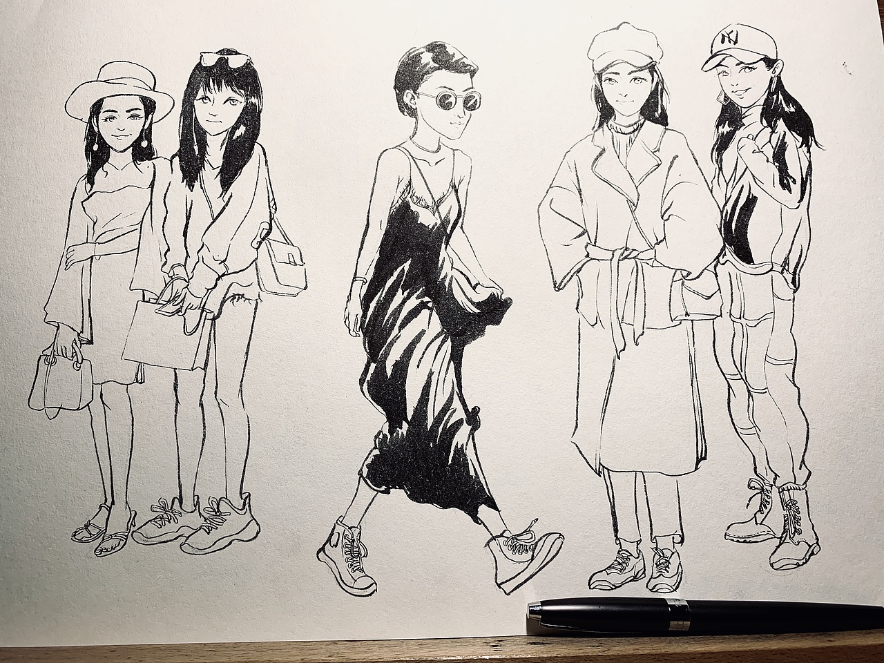 2018～2019的插画总结（图ZMTkyMzAxMjQw） - 新锐潮流插画 - 站酷设计师Zhuzhu_祝原创素材 - 站酷ZCOOL