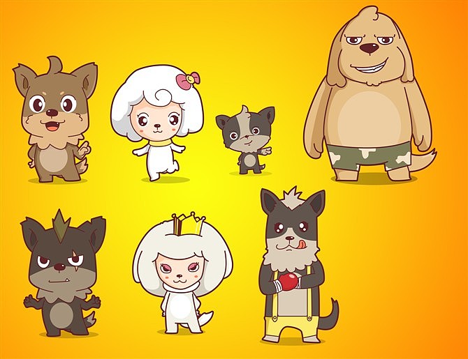 电商设计部落—群员【小辉辉】插画集