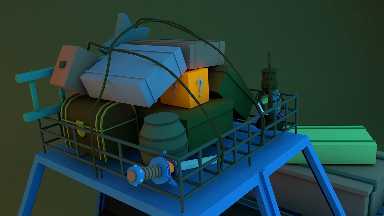 3d模型部分建模练习|三维|其他三维|木子泗 - 原创作品 - 站酷 (zcool