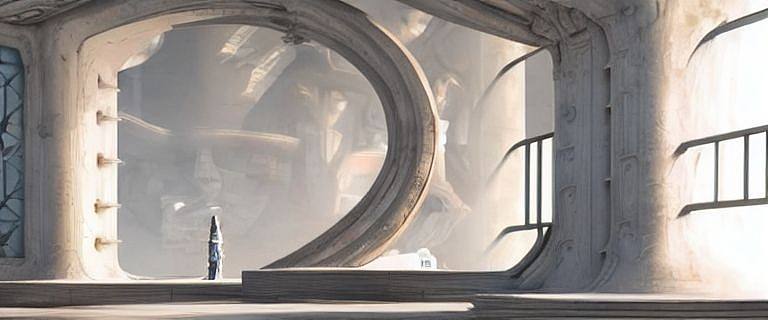 用AI绘制的几个科幻场景