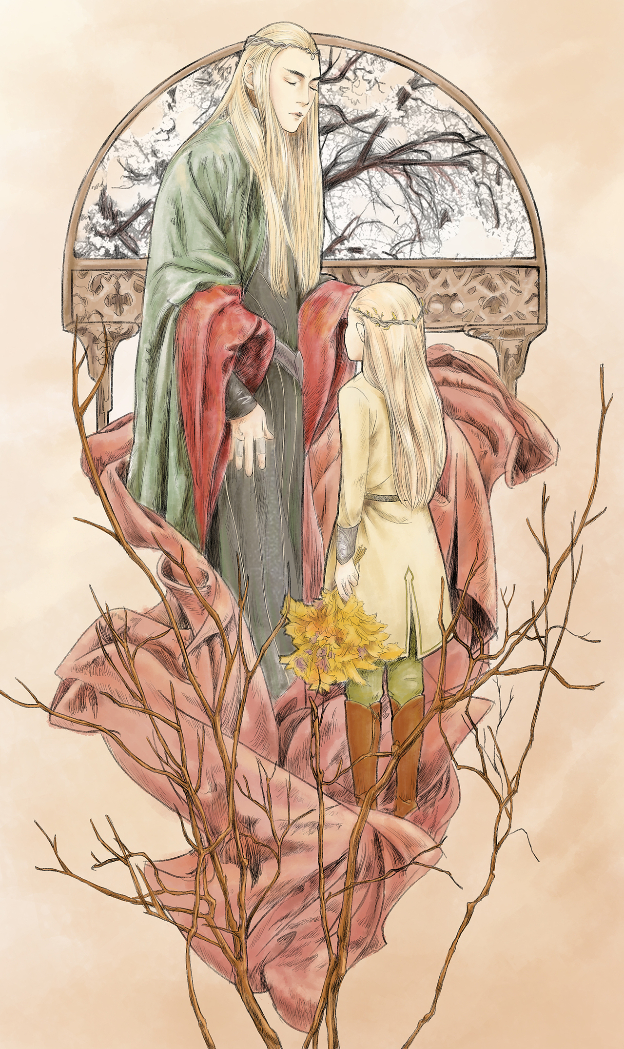 密林父子同人（图ZNzEyOTk4MTI=） - 单幅漫画 - 站酷设计师霖聿儿原创素材 - 站酷ZCOOL