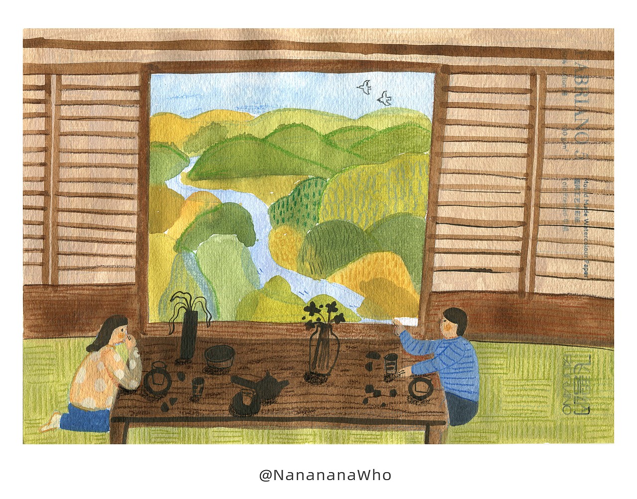 意大利飞碧纳水彩纸测试