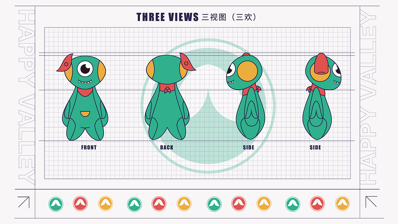 欢乐谷家族IP设计（图ZMjc3NDM5ODgw） - IP形象 - 站酷设计师布feier原创素材 - 站酷ZCOOL