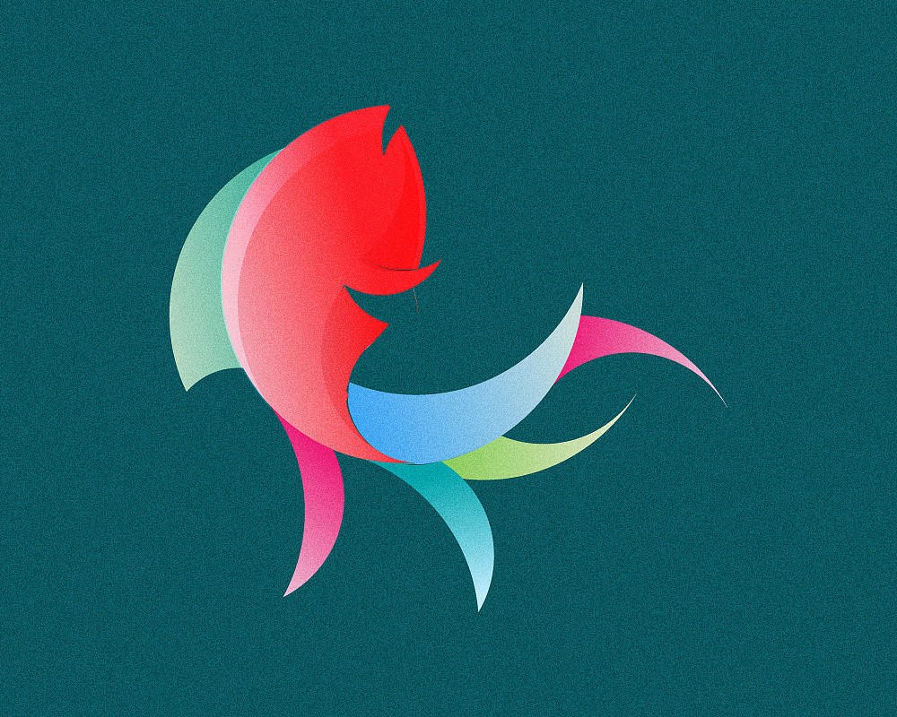 AI临摹练习-布尔运算画大鱼（图ZMTQwMDQ1ODIw） - 其他UI - 站酷设计师UIECHO原创素材 - 站酷ZCOOL