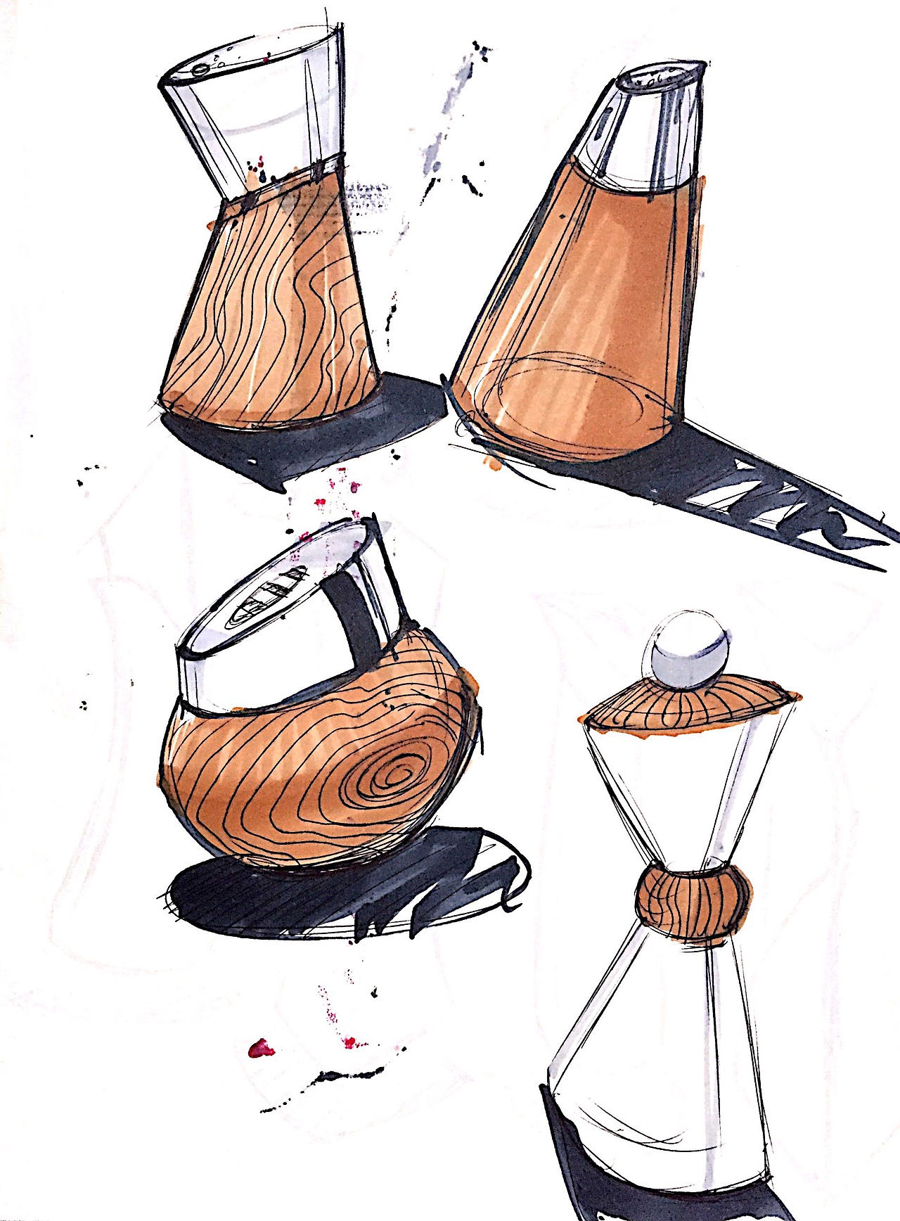 部分手绘（临摹+个人）