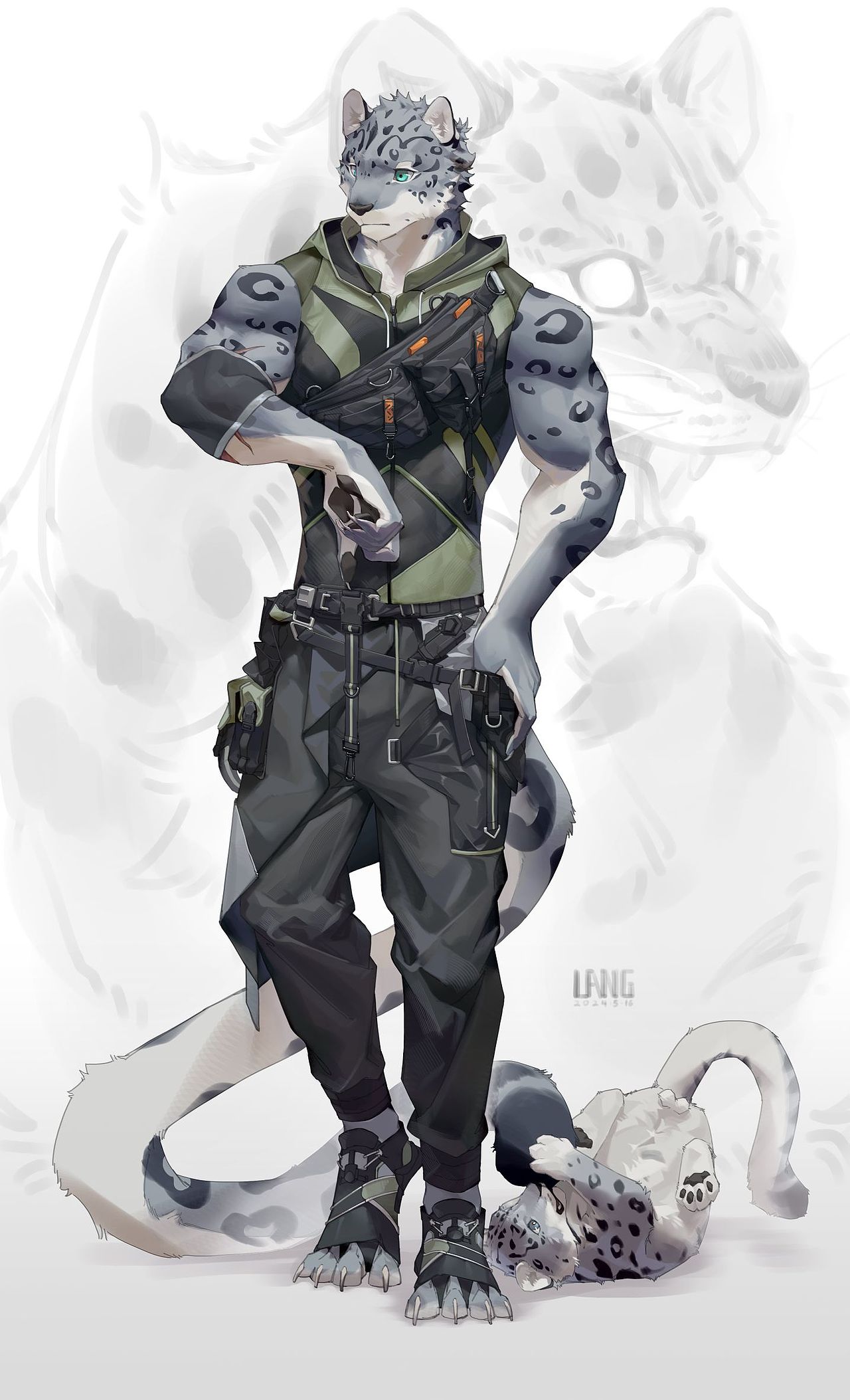 摸鱼（图ZMzY4ODQwNzc2） - 创作习作 - 站酷设计师DaLang213原创素材 - 站酷ZCOOL