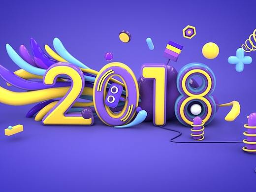 C4D 炫酷数字练习