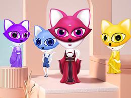 若来文创——心中有一只小白狐