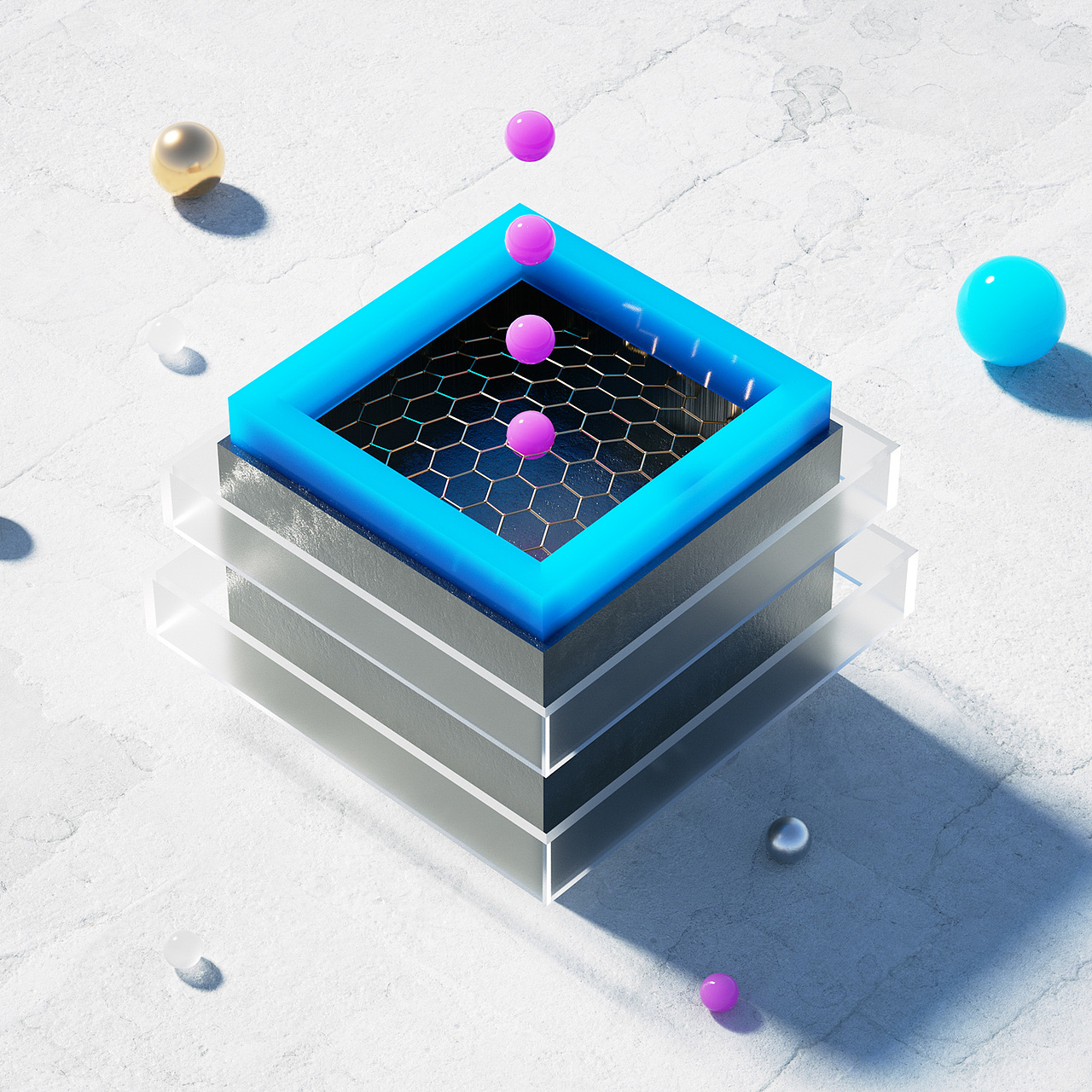 C4D + Daily Render Chapter 01（图ZODI3OTE0MDA=） - 其他三维 - 站酷设计师Dual_shadows原创素材 - 站酷ZCOOL