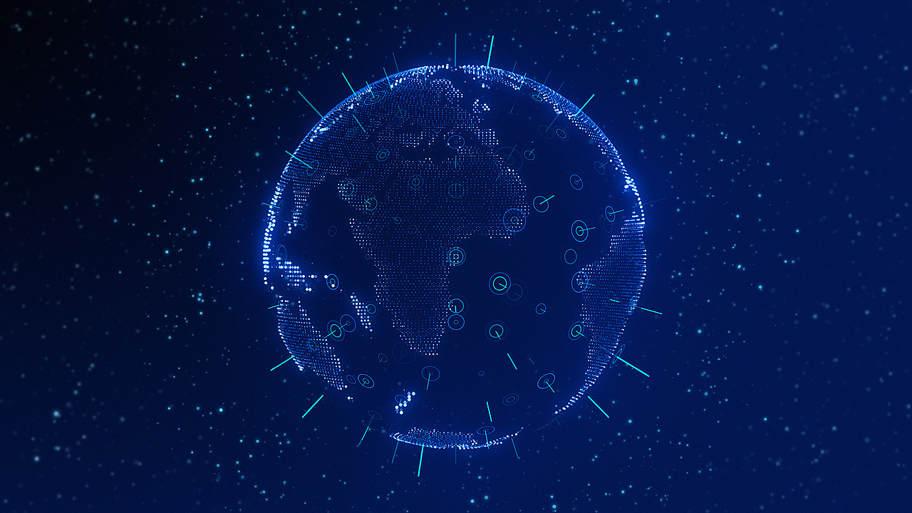 014_蓝色科技地球旋转背景-MP4（图ZMjU4MzM1NTI0） - 动效设计 - 站酷设计师TYKY123原创素材 - 站酷ZCOOL