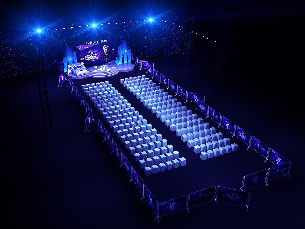 舞美设计,3d效果图设计