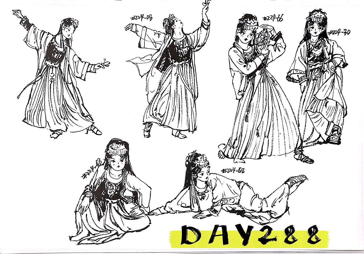 速写60天挑战第五次2023年5月到6月